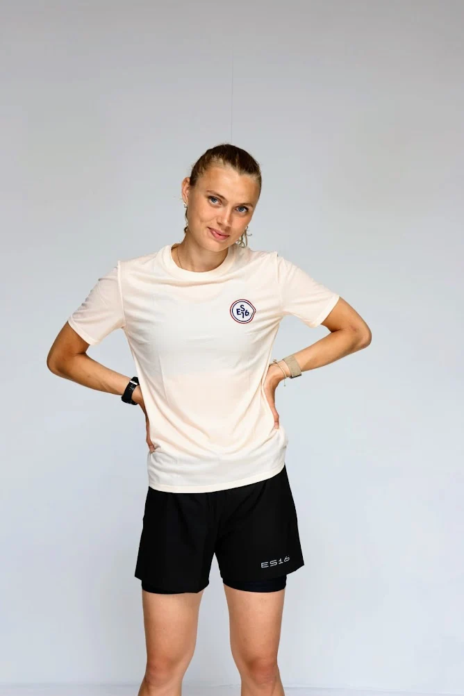 ES16 Performance T-shirt Creme - Billede 3