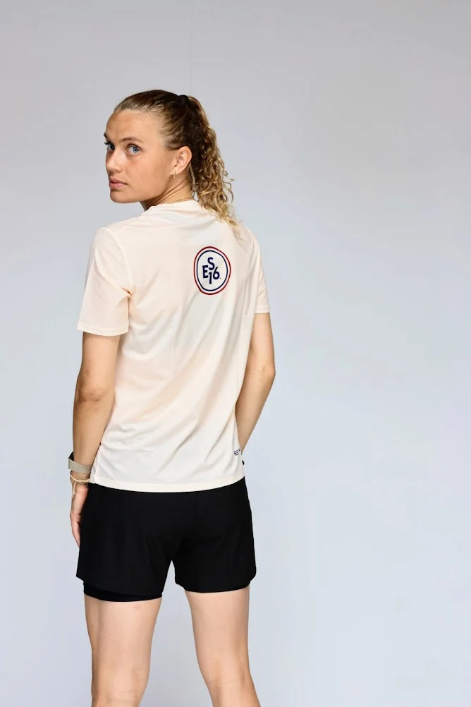 ES16 Performance T-shirt Creme - Billede 5